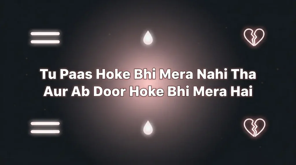 2 Line Sad Love Shayari