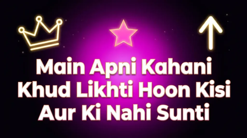 Attitude Shayari for Girls in Hindi
