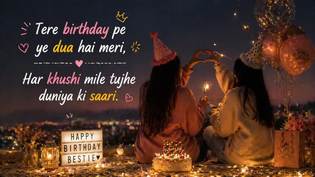 Best Friend Birthday Shayari