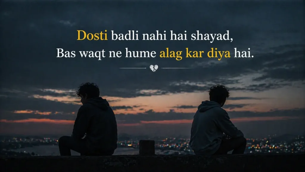 Best Friend Sad Shayari