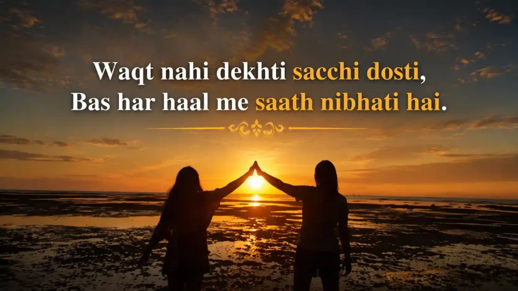 Dosti Shayari 2 Line