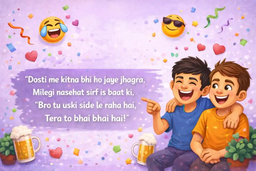 Funny Friendship Shayari