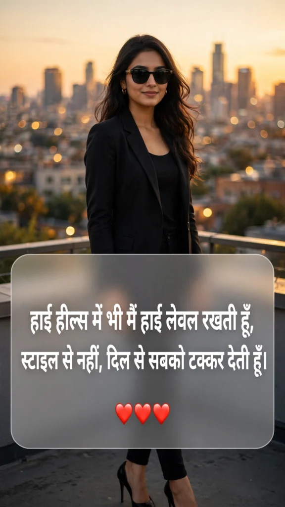 Stylish Attitude Shayari for Girls