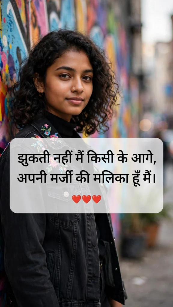 Shayari for Girls Attitude