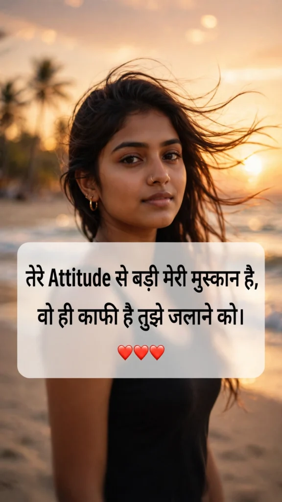 Shayari for Girls Attitude