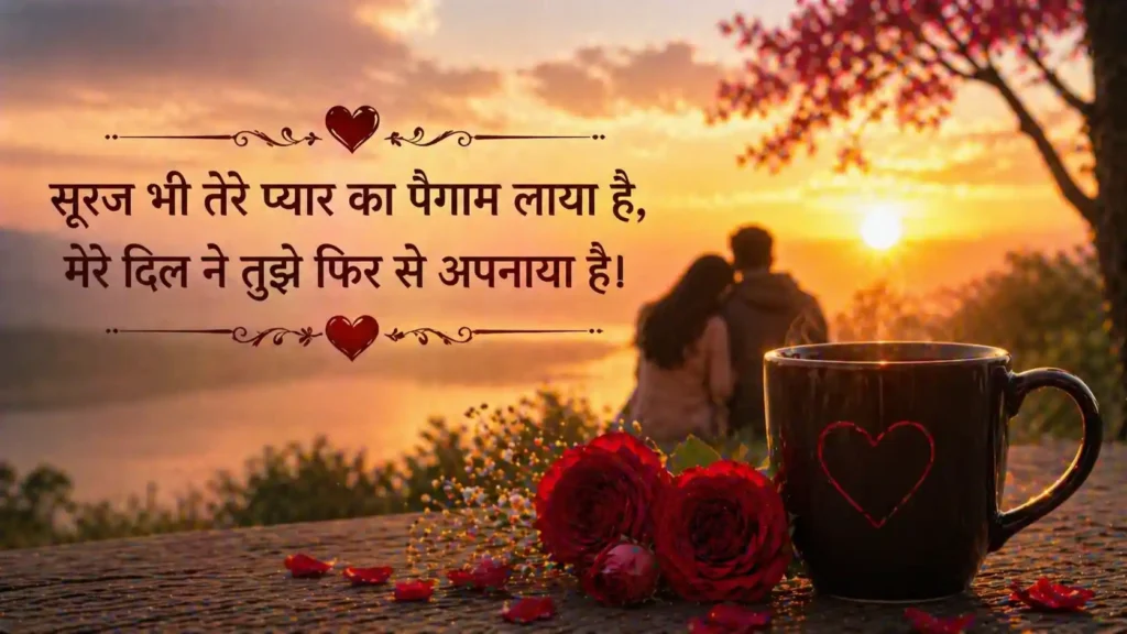 Good Morning Love Couple Shayari in Hindi