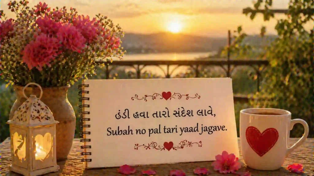 Good Morning Shayari Gujarati