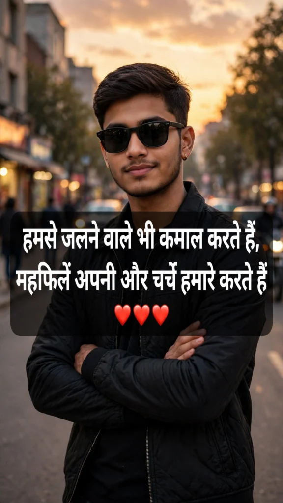 Boys Attitude Shayari in Hindi