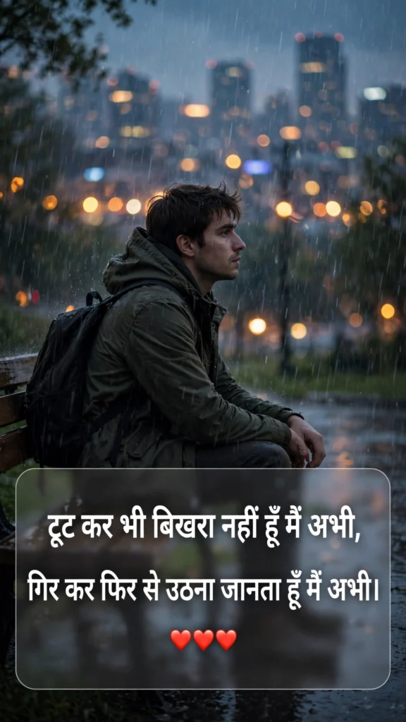 Sad Motivational Shayari