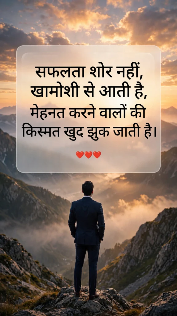 Powerful Motivational Shayari for Success