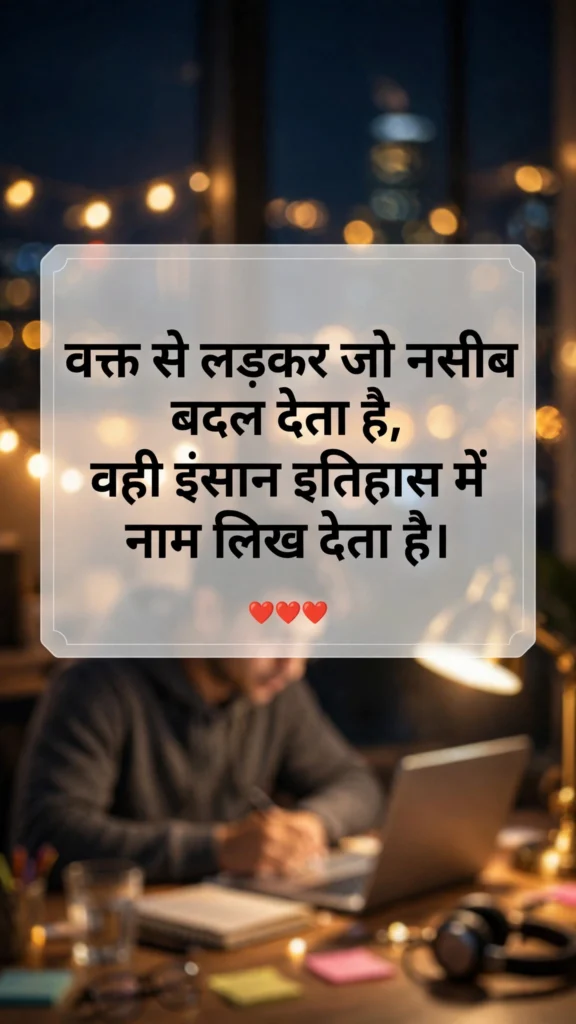 Life Motivational Shayari