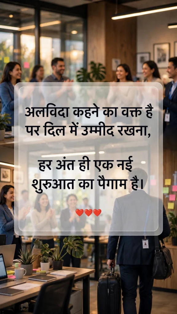 Motivation Farewell Shayari in Hindi