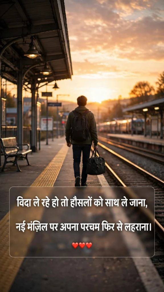 Motivation Farewell Shayari in Hindi