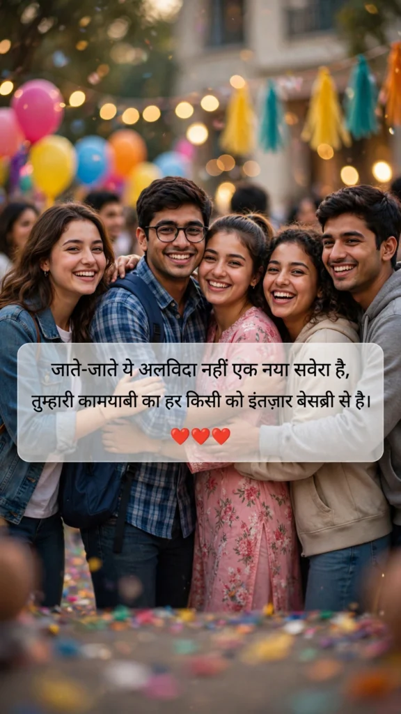 Motivation Farewell Shayari in Hindi