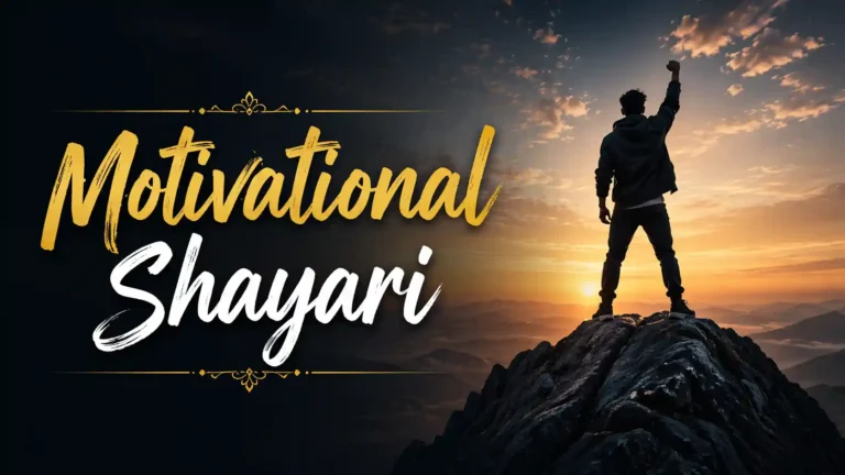 Motivational Shayari