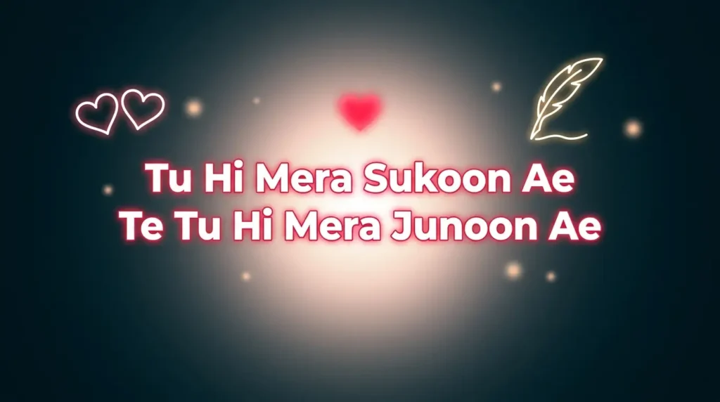 Punjabi Love Shayari 2 Lines