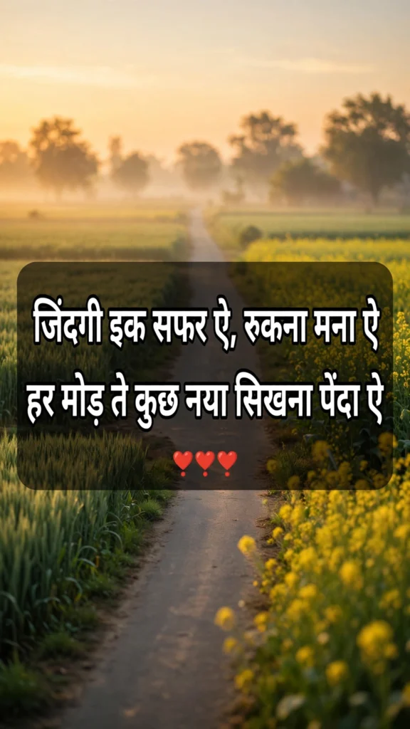 Punjabi Shayari on Life