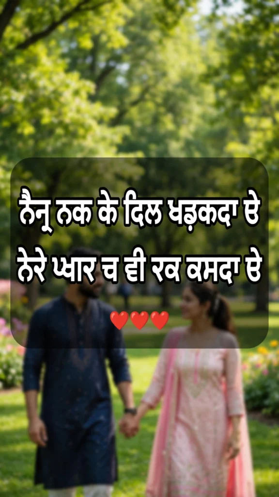 Punjabi Love Shayari