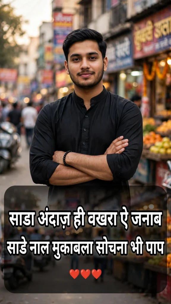Punjabi Shayari Attitude