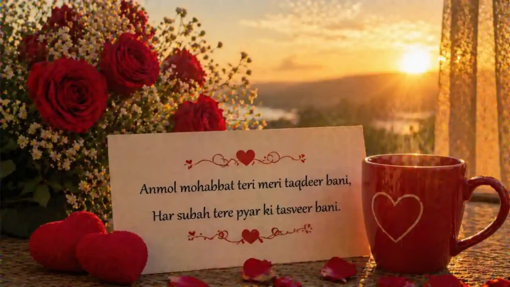 Romantic Good Morning Shayari