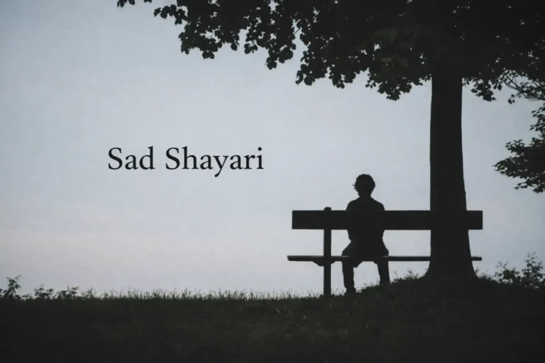 Sad Shayari in English