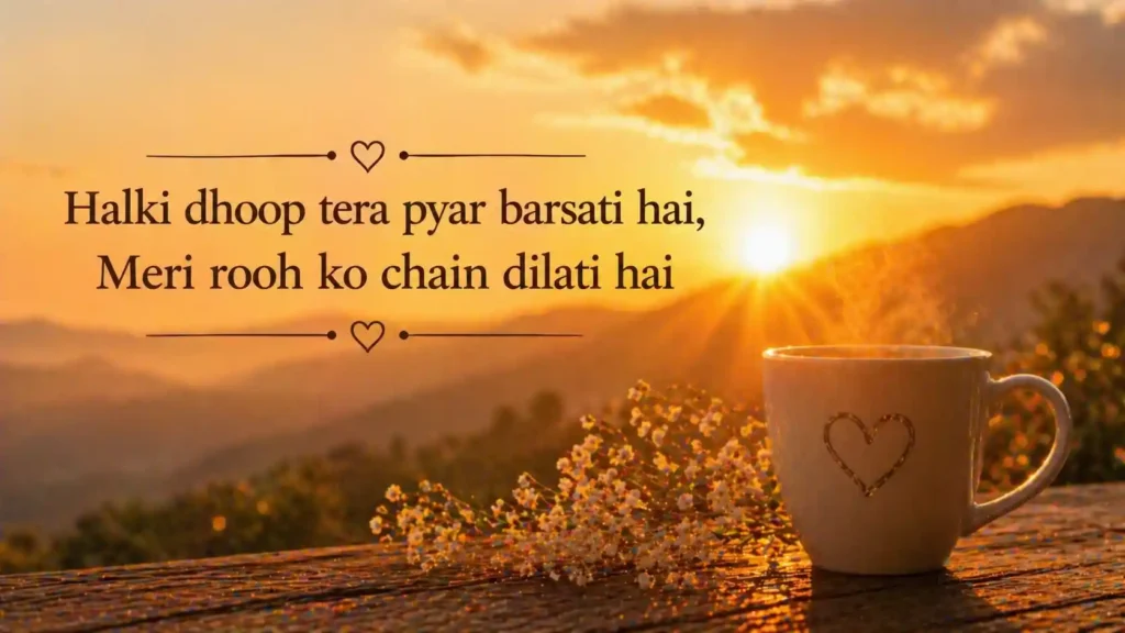 True Love Good Morning Love Shayari