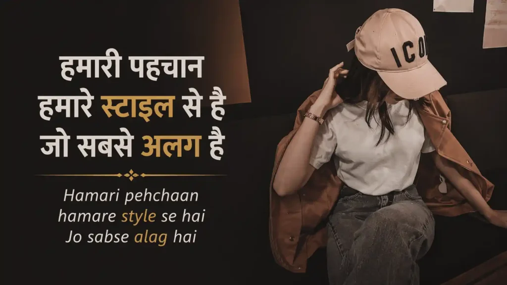 Attitude Shayari for Girls in Hindi