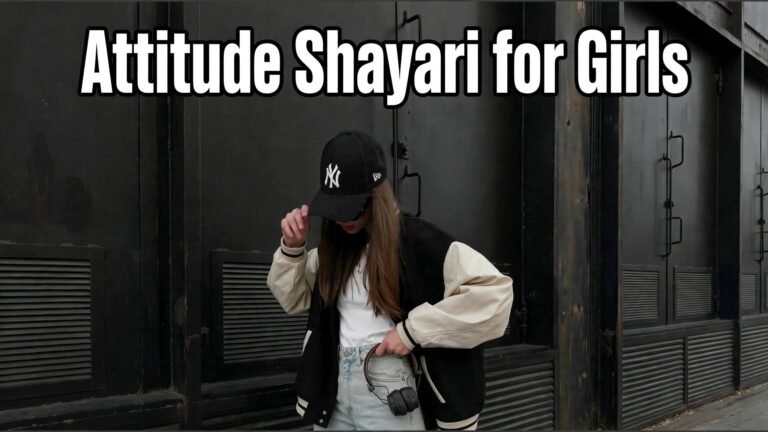 120+ Powerful Attitude Shayari for Girls to Win Every Heart