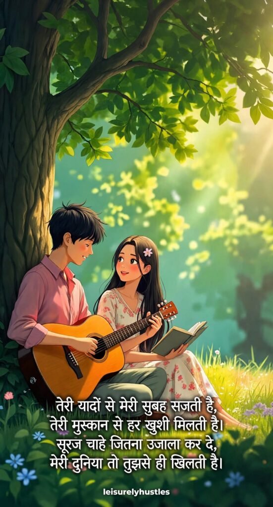 Good Morning Love Shayari in Hindi