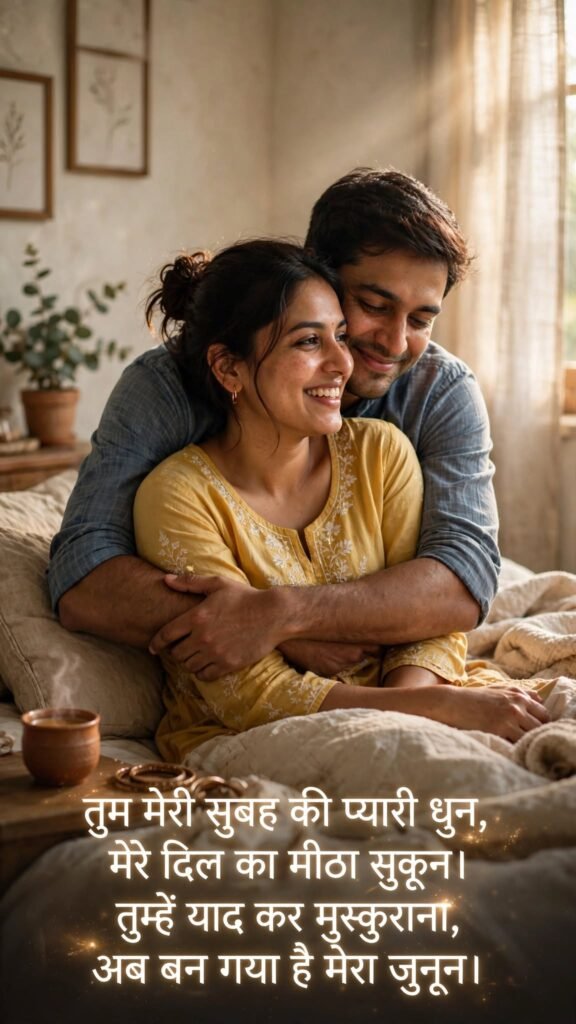 Cute Good Morning Love Shayari for Your Special One