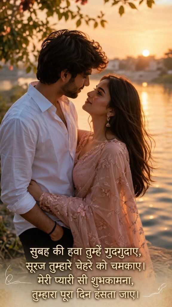Cute Good Morning Love Shayari for Your Special One