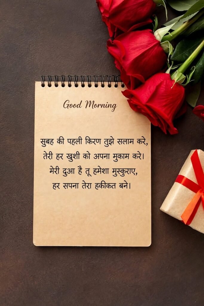 Good Morning Love Shayari for Girlfriend