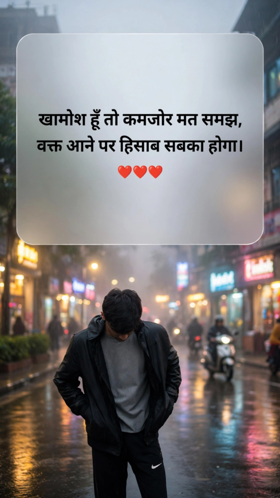 Boys Attitude Shayari in Hindi