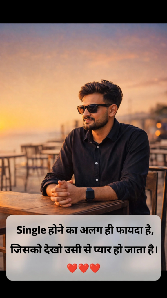 Single Boy Attitude Shayari