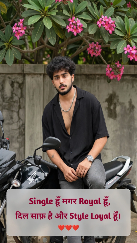 Single Boy Attitude Shayari