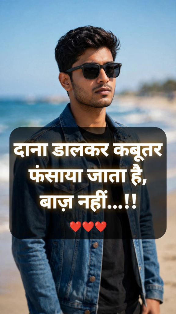 Royal Attitude Shayari for Boys