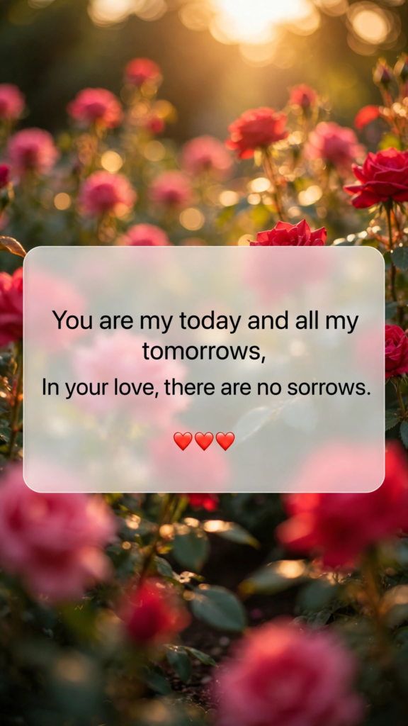 Short Love Shayari in English
