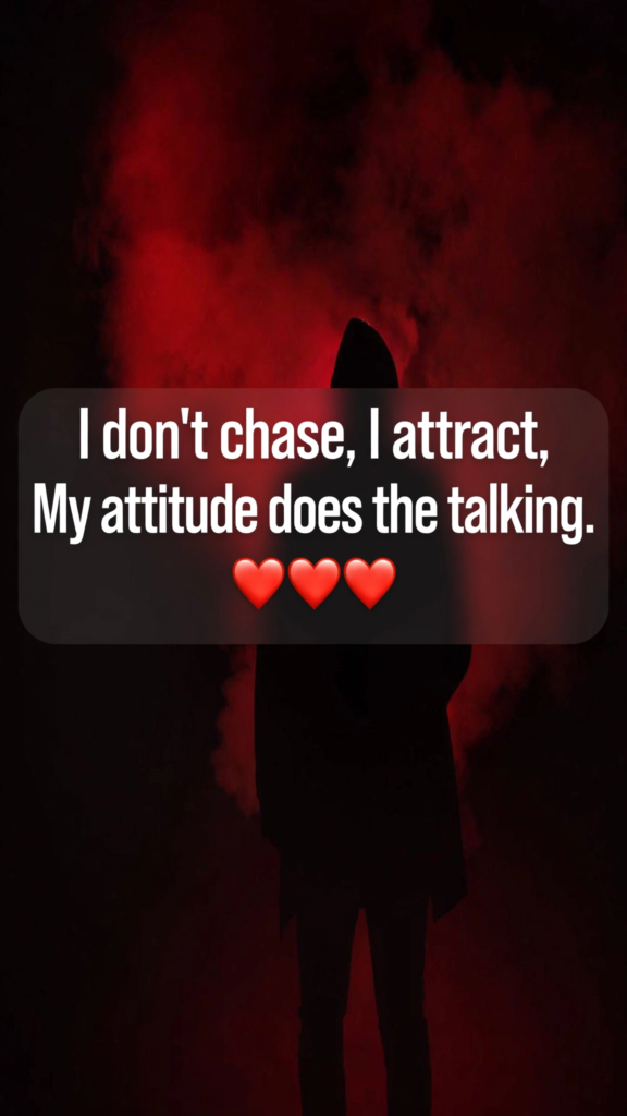 1 Line Attitude Shayari in English