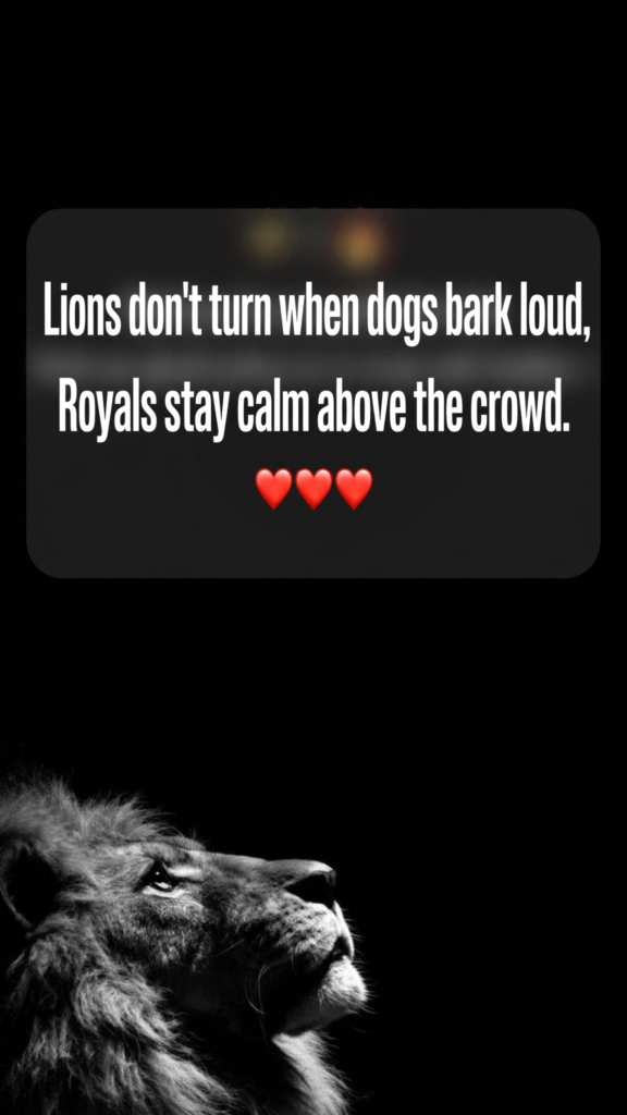 Royal Attitude Shayari in English