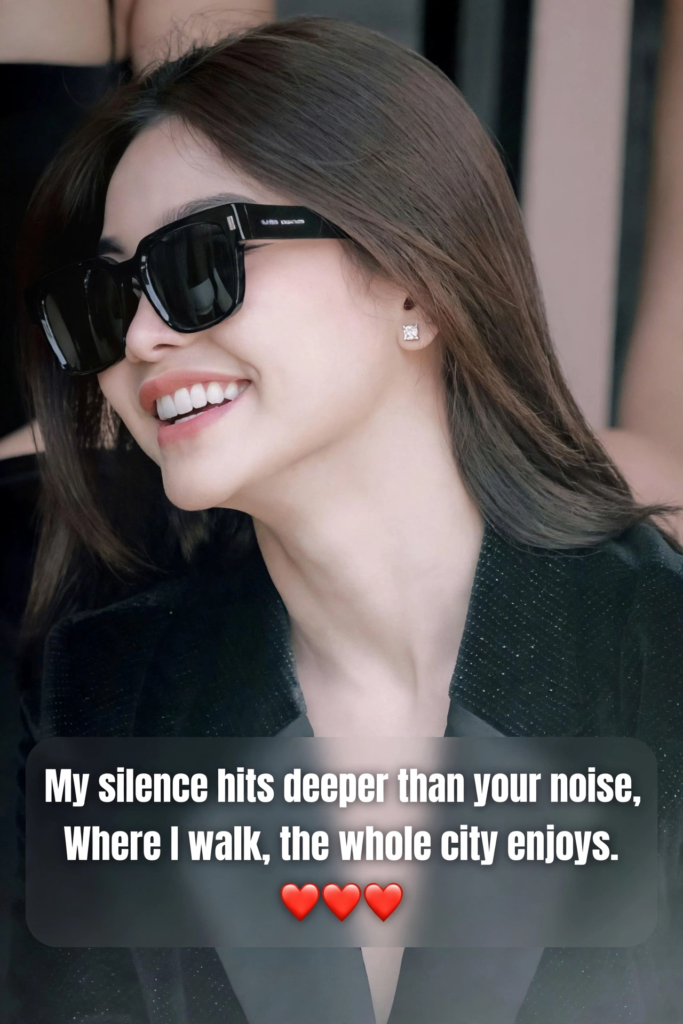 Bold Attitude Shayari in English