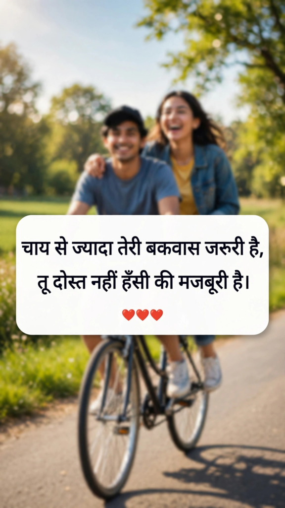 Funny Friendship Shayari