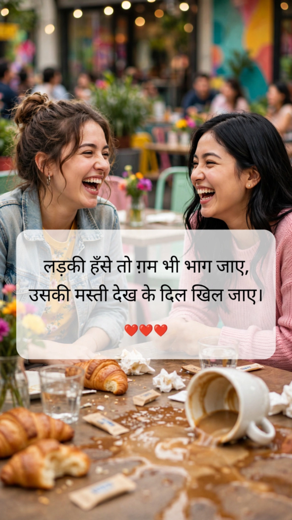 Funny Shayari for Girls