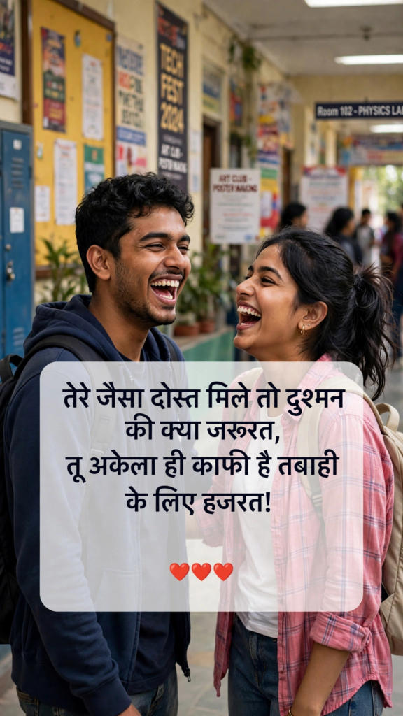 Funny Shayari in Hindi for Friends