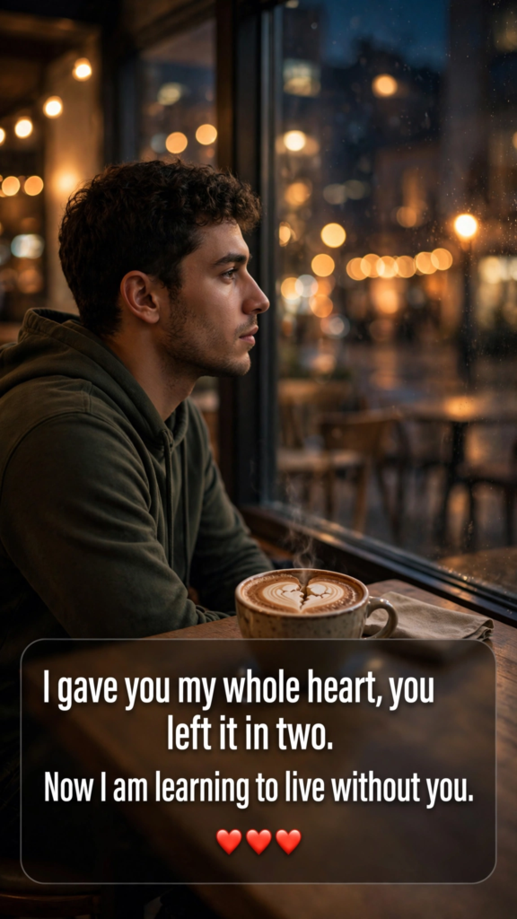Breakup Shayari in English