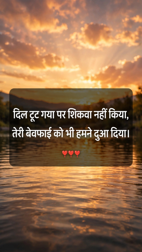 Breakup Sad Shayari