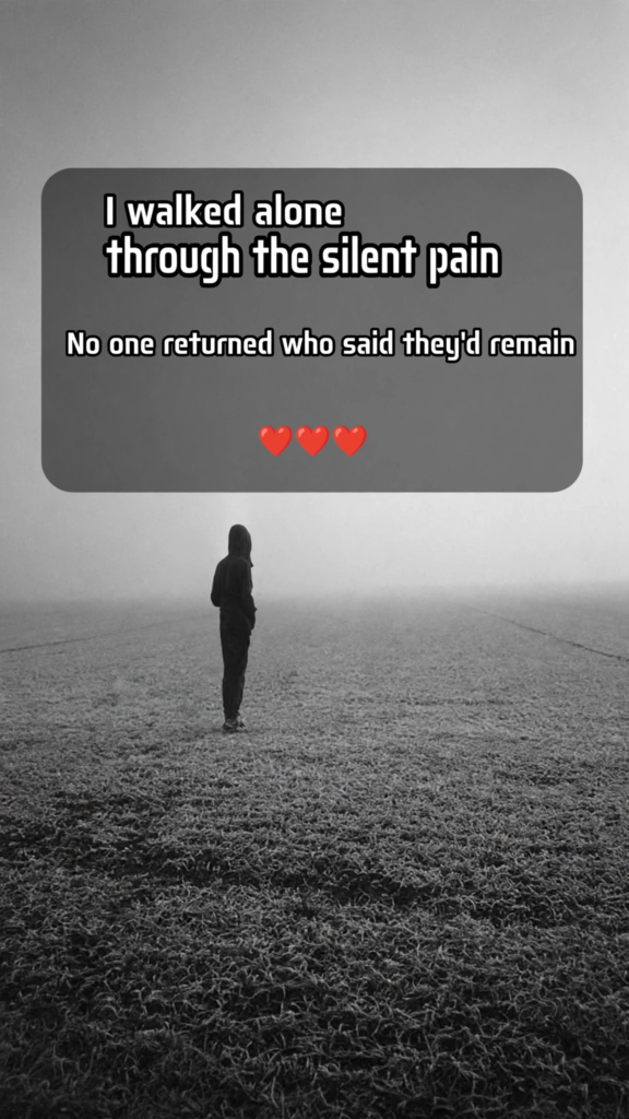 Alone Sad Shayari in English