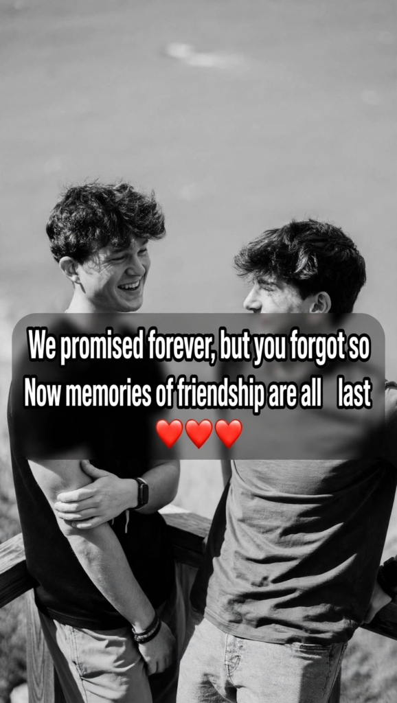 Dosti Sad Shayari in English