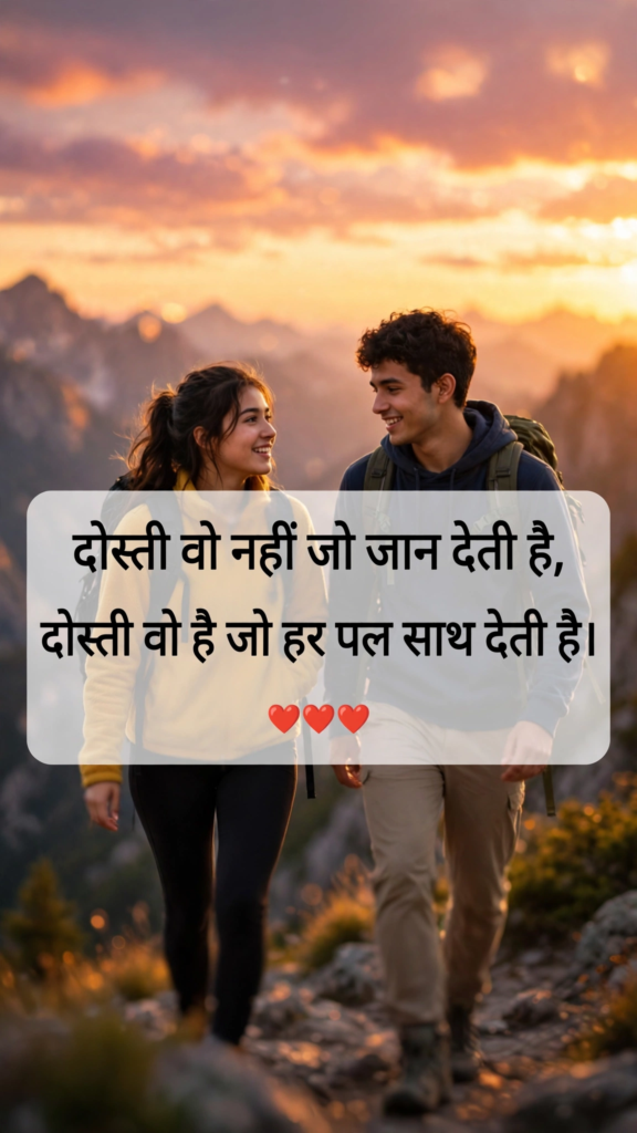 Dosti Shayari in Hindi