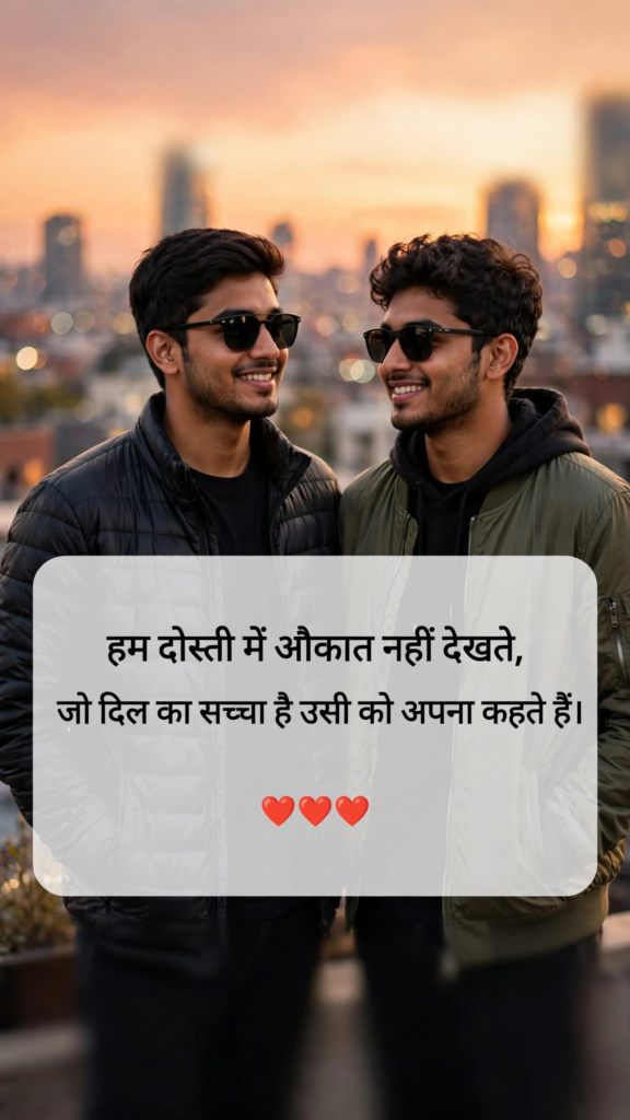 Attitude Dosti Shayari