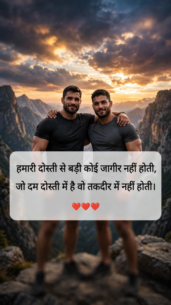 Damdar Dosti Shayari